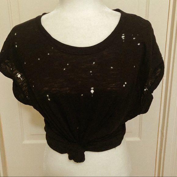 ⭐️BOGO! Express oversized distressed tee - Picture 5 of 6